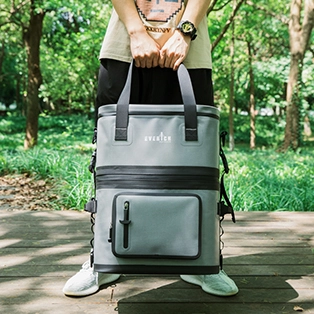 حقيبة ظهر مبردة 2 في 1