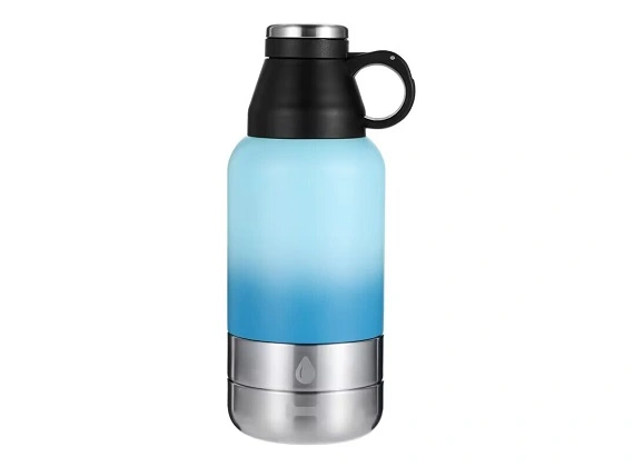 زجاجة شرب للحيوانات الأليفة مع حاوية طعام 22011A